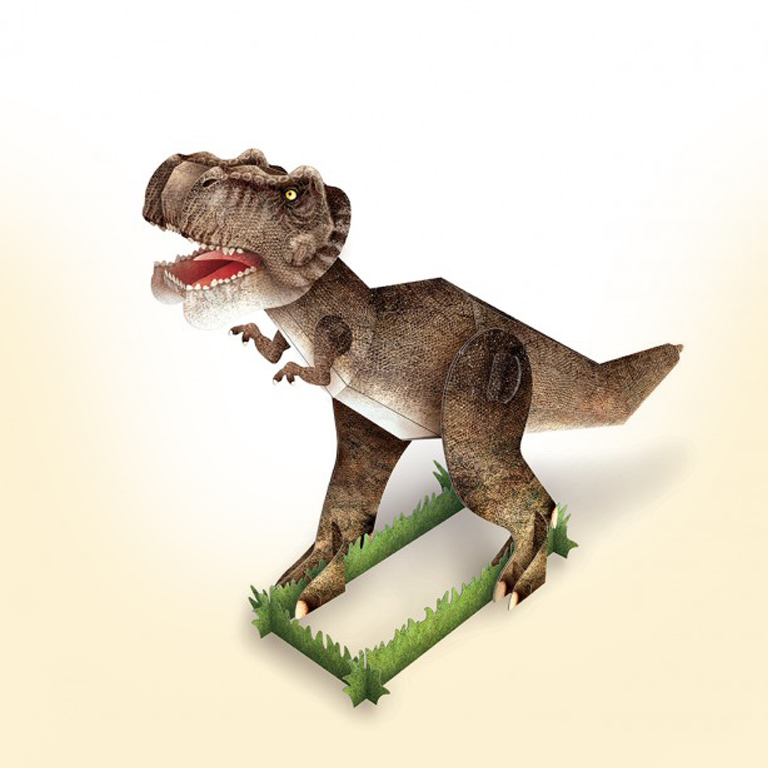 La era de los dinosaurios. Tiranosaurio 3D